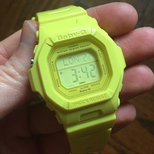 Casio Baby-G Yellow Watch